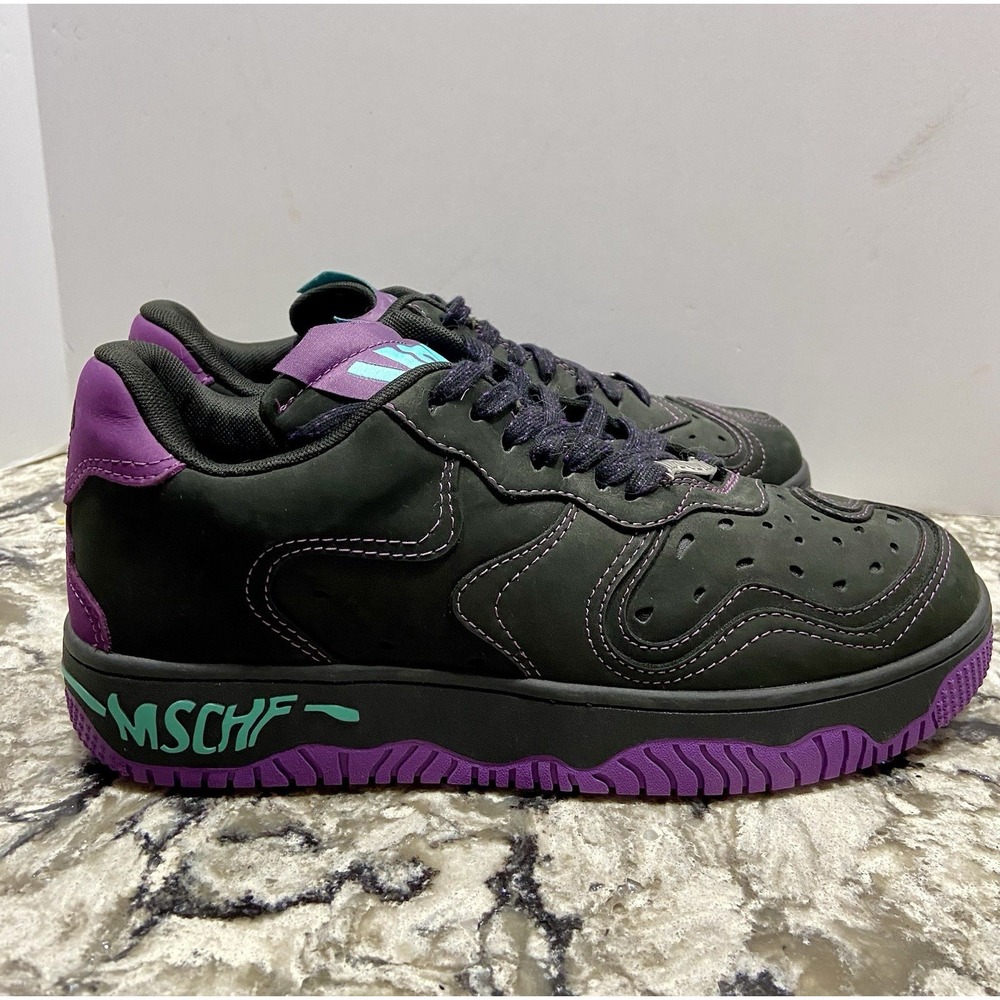 MSCHF Super Normal 2 Mars Size 10 US Black Teal Purple EUC